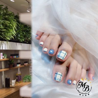 【台北】魔力美學(西門店/中華店)-足部放風美甲88選1