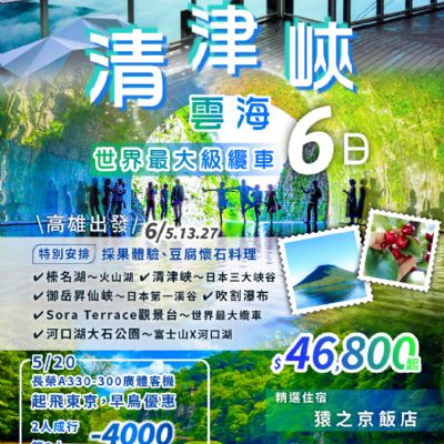 【6月】清津峽雲海6日